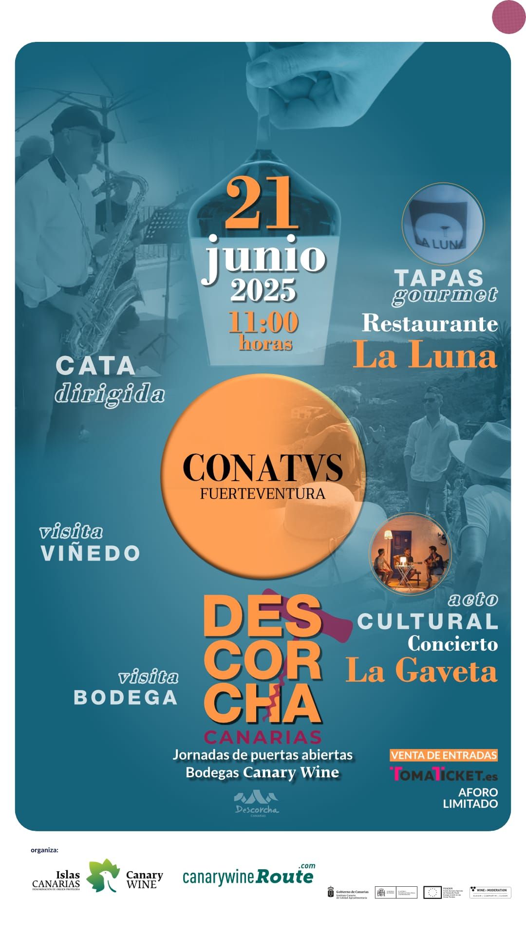 Descorcha nuevo poster